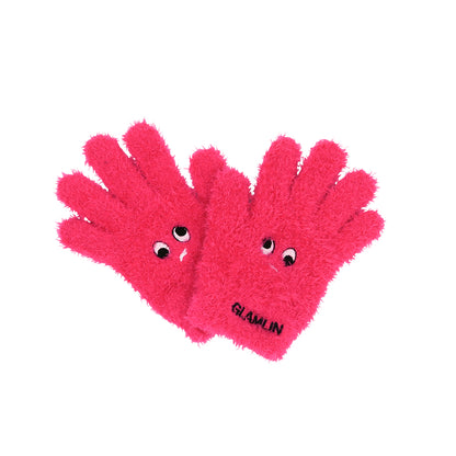 【GLAMLIN】KID'S FIVE FINGER NEON PINK