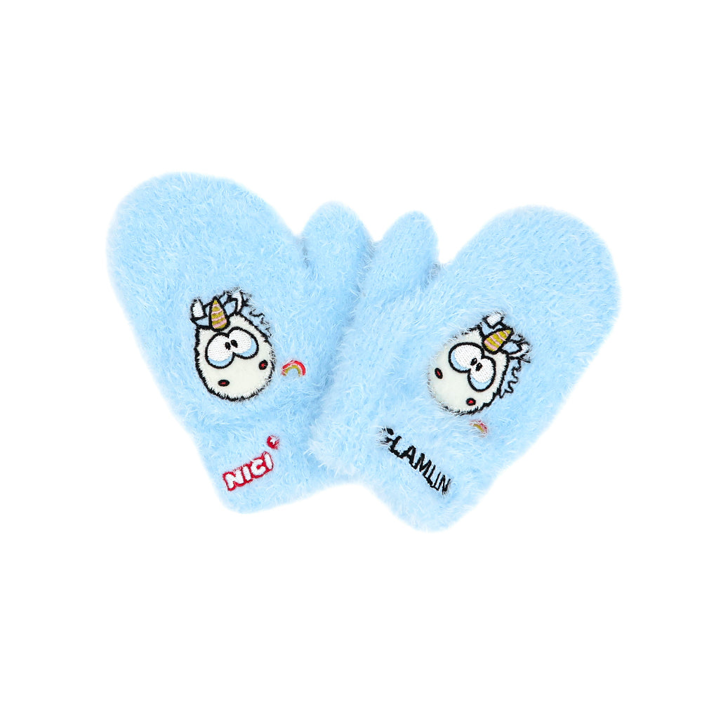 【GLAMLIN】NICI COLLABORATION KID'S MITTEN RAINBOW FLAIR