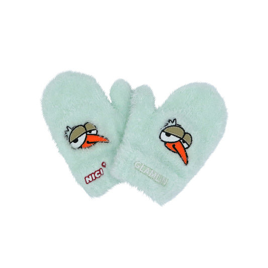 【GLAMLIN】NICI COLLABORATION KID'S MITTEN BIRD