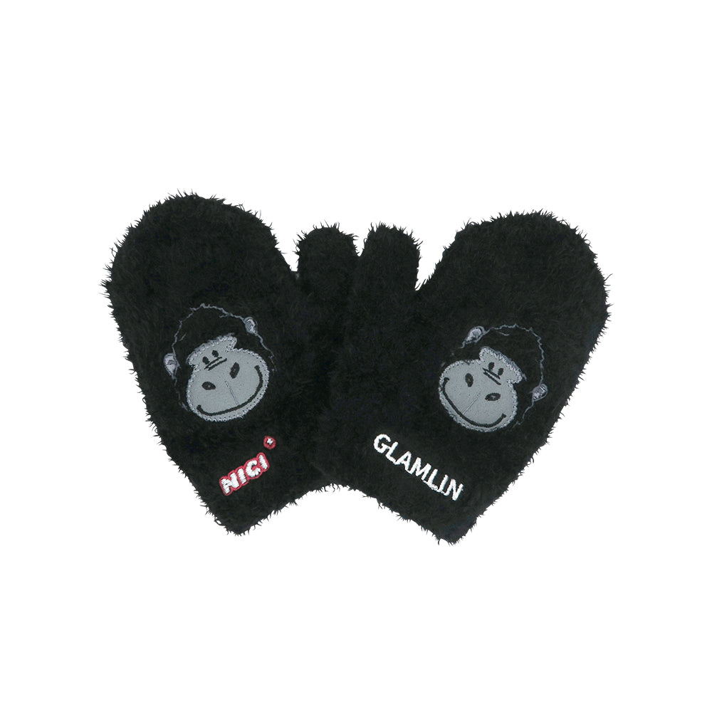 【GLAMLIN】NICI COLLABORATION KID'S MITTEN GORILLA