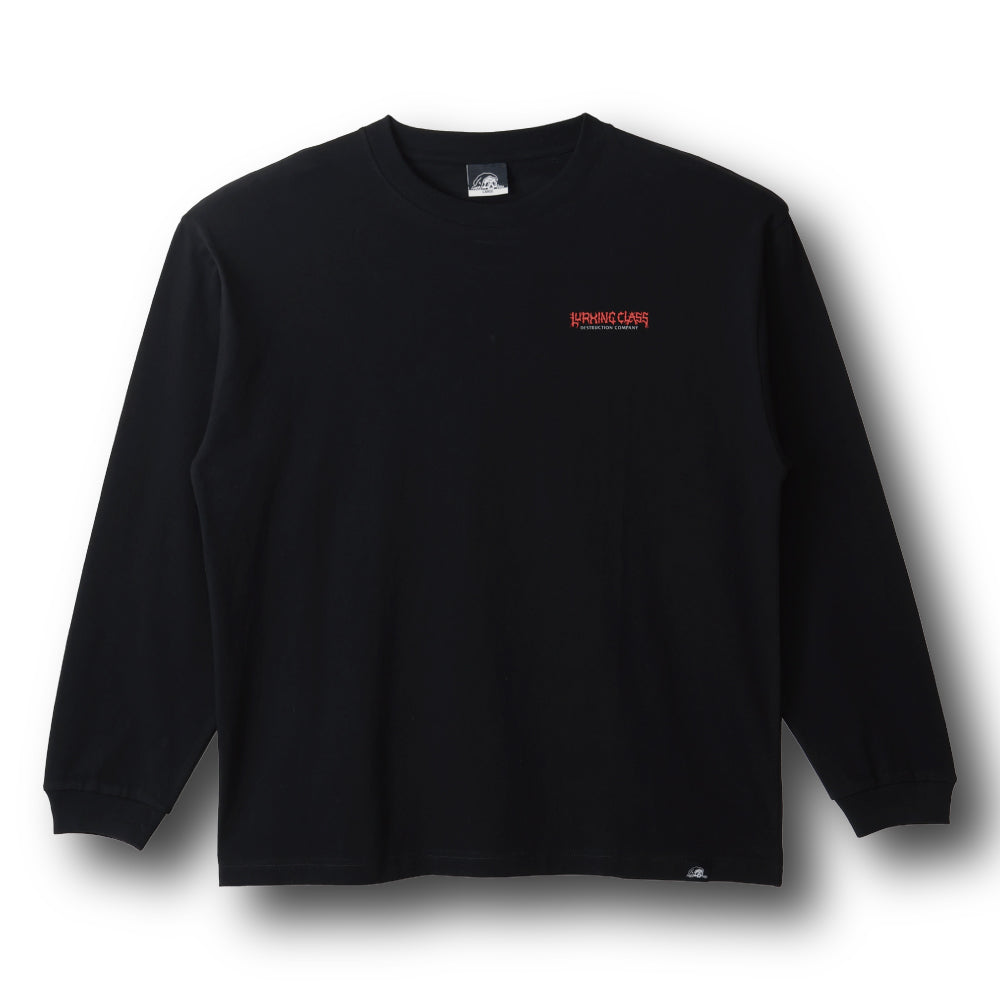 【LURKING CLASS】LC DESRRUCTION L/S TEE BLACK