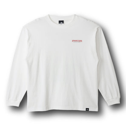 【LURKING CLASS】LC DESRRUCTION L/S TEE WHITE