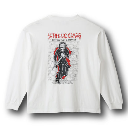 【LURKING CLASS】LC DESRRUCTION L/S TEE WHITE