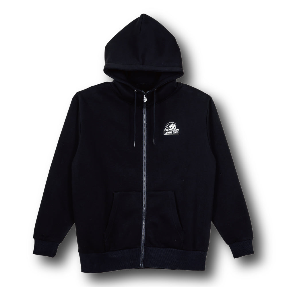 【LURKING CLASS】LC LOGO ZIP HOOD BLACK