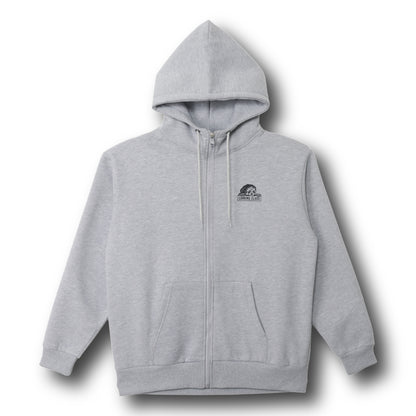 【LURKING CLASS】LC LOGO ZIP HOOD GREY