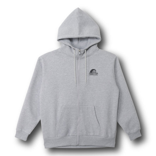 【LURKING CLASS】LC LOGO ZIP HOOD GREY