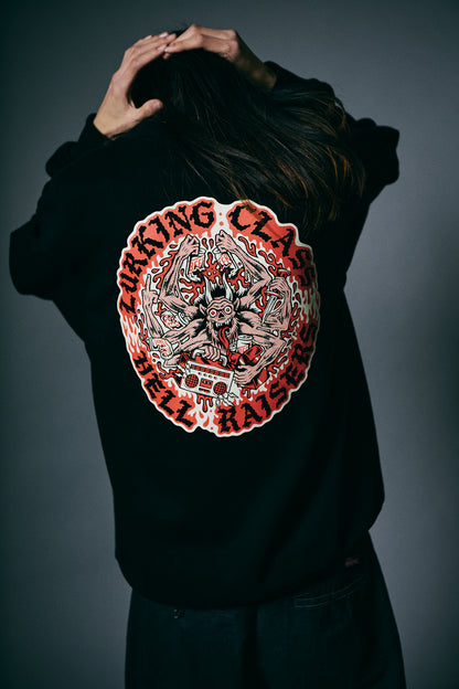 【LURKING CLASS】LC×TALLBOY HELL RAISERS CREW BLACK