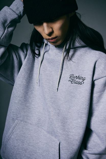 【LURKING CLASS】EAT SHIT DIE HOOD GREY