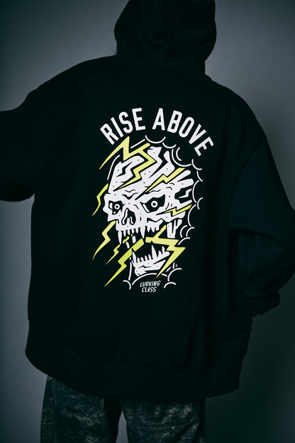 【LURKING CLASS】RISE ABOVE CREW BLACK