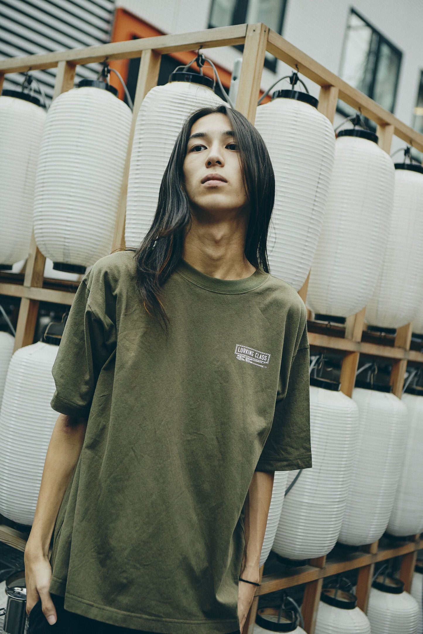 【LURKING CLASS】UNCHAINED S/S TEE FOREST GREEN