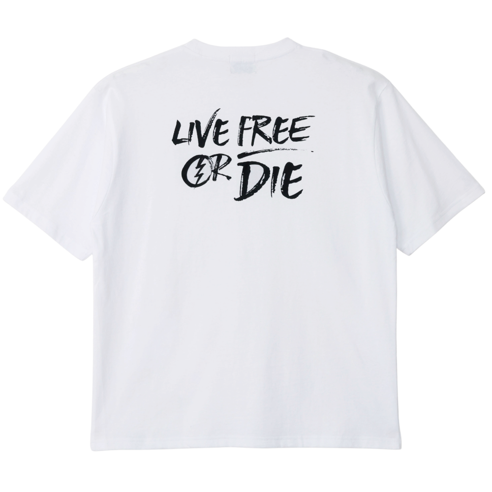 【ELECTRIC】LIVE FREE S/S TEE WHITE