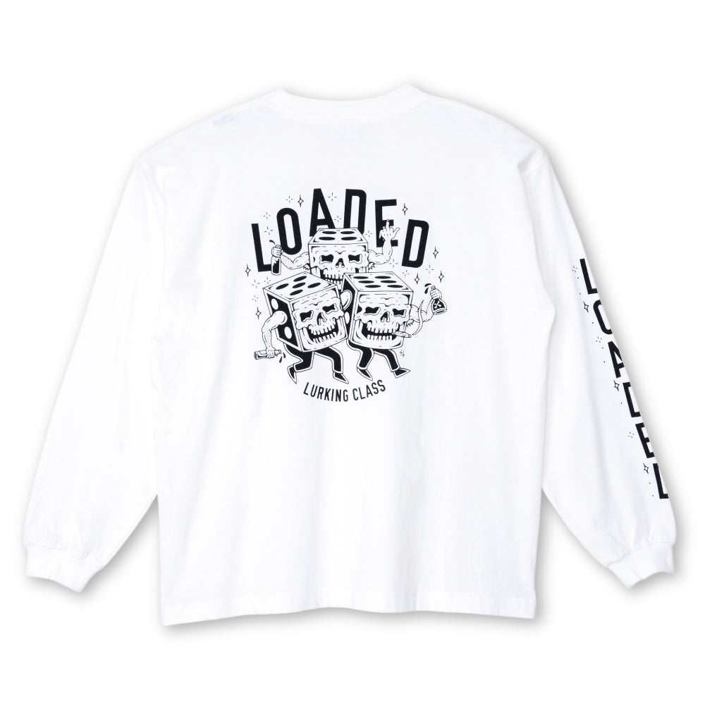 【LURKING CLASS】LOADED L/S TEE WHITE