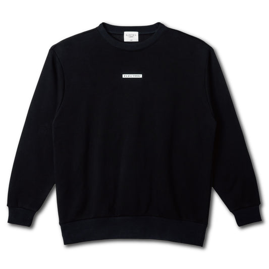 【ELECTRIC】LOGOS CREW BLACK