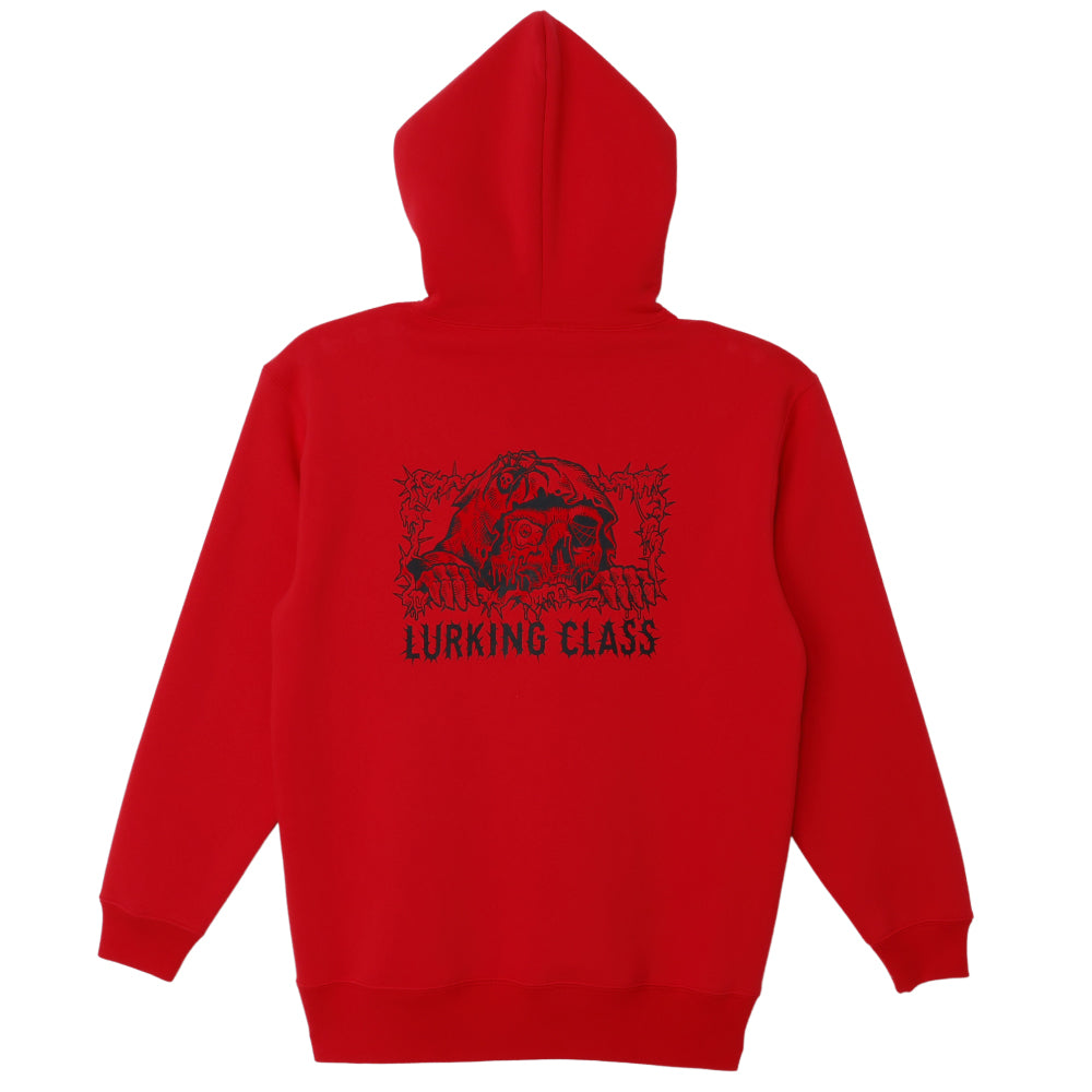 【LURKING CLASS】LURKER × MATT STIKKER HOOD RED