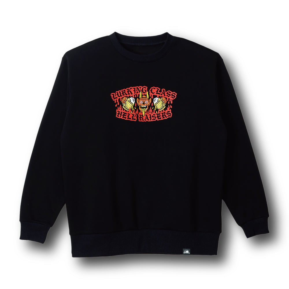 【LURKING CLASS】LC×TALLBOY HELL RAISERS CREW BLACK