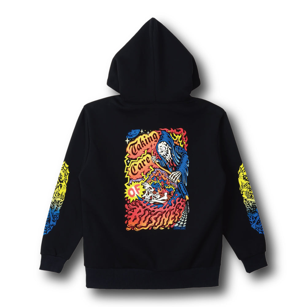 【LURKING CLASS】LC×TALLBOY TAKING CARE OF BUSINESS HOOD BLACK