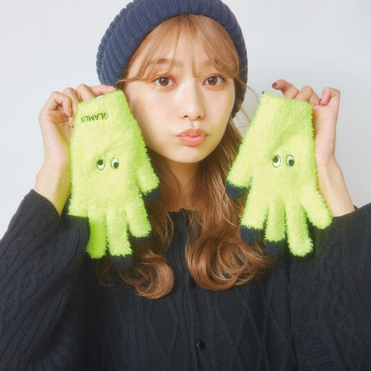 【GLAMLIN】FIVE FINGER タッチパネル対応 NEON YELLOW