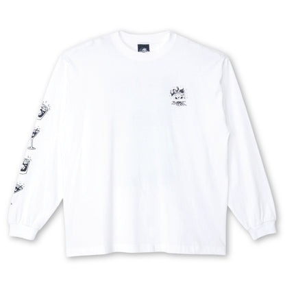 【LURKING CLASS】NIGHT MOVES FLASH L/S TEE WHITE