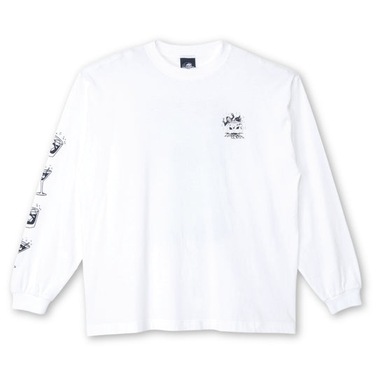 【LURKING CLASS】NIGHT MOVES FLASH L/S TEE WHITE