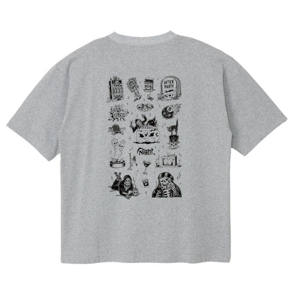 【LURKING CLASS】NIGHT MOVES FLASH S/S TEE GREY