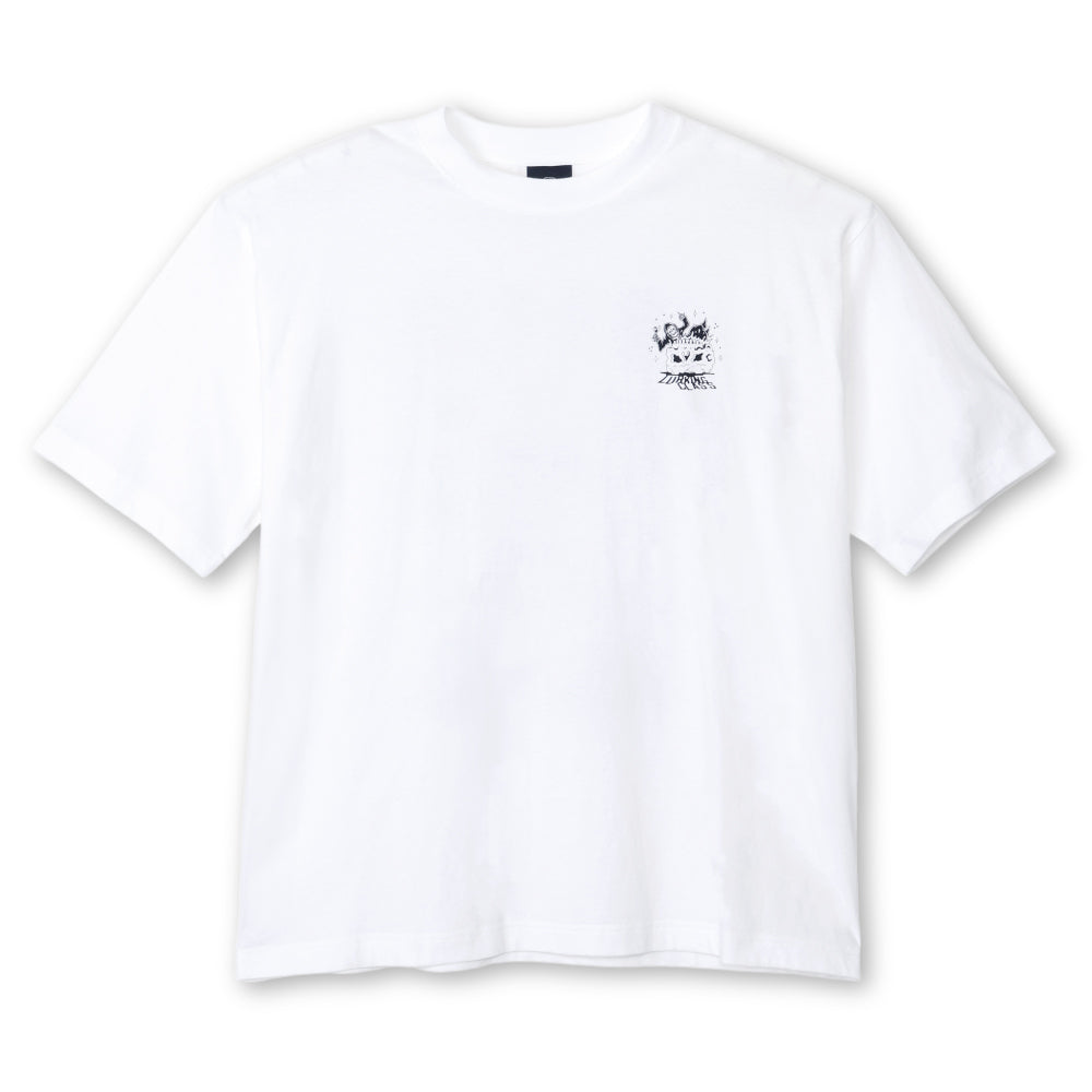 【LURKING CLASS】NIGHT MOVES FLASH S/S TEE WHITE