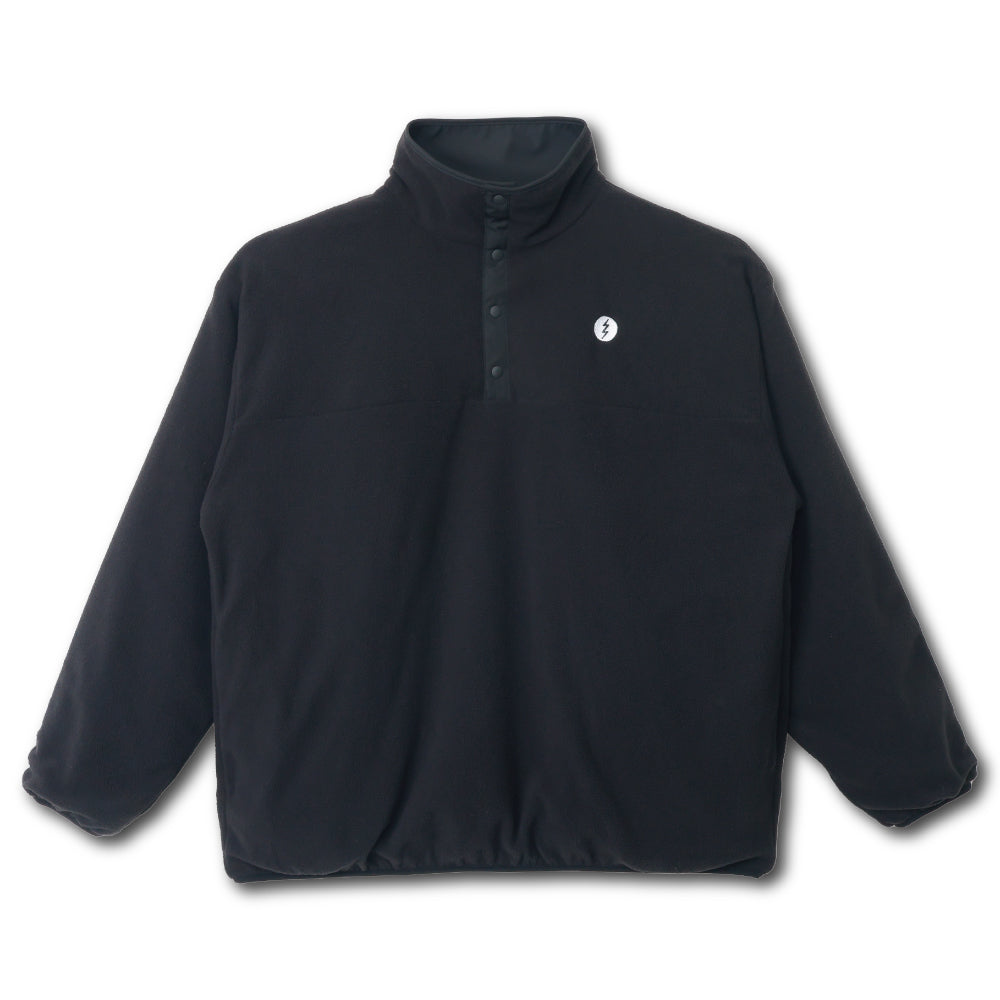 【ELECTRIC】NYLON/FLEECE REVERSIBLE BLACK