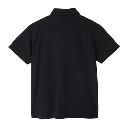 【ELECTRIC】NYLON S/S SHIRT BLACK