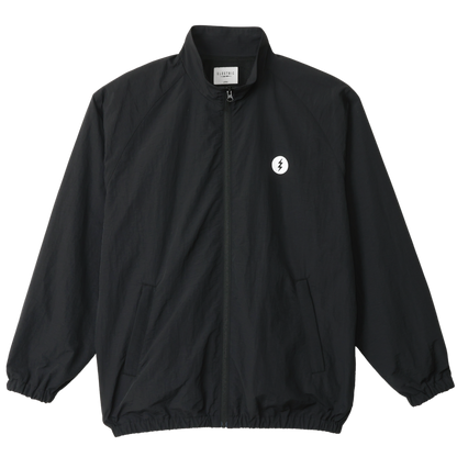 【ELECTRIC】NYLON SHELL JACKET BLACK SIMPLE