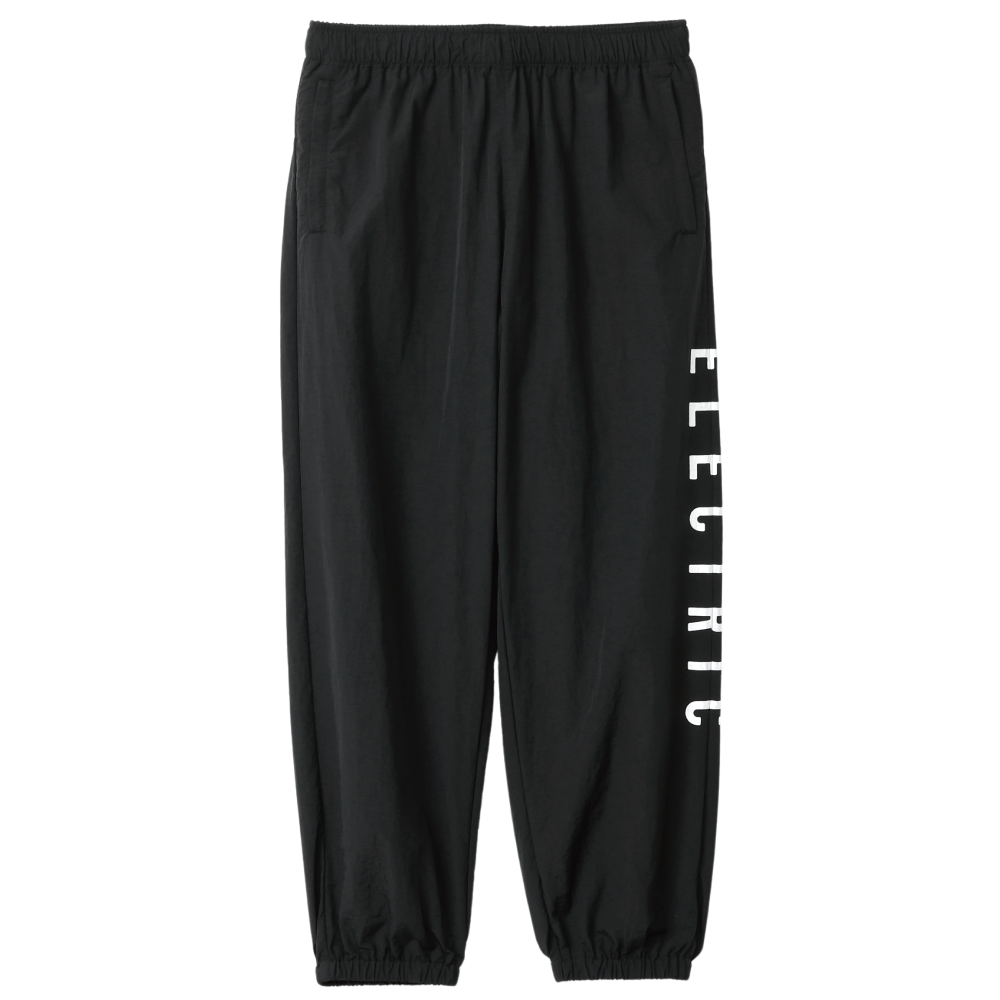 【ELECTRIC】NYLON SHELL PANTS BLACK