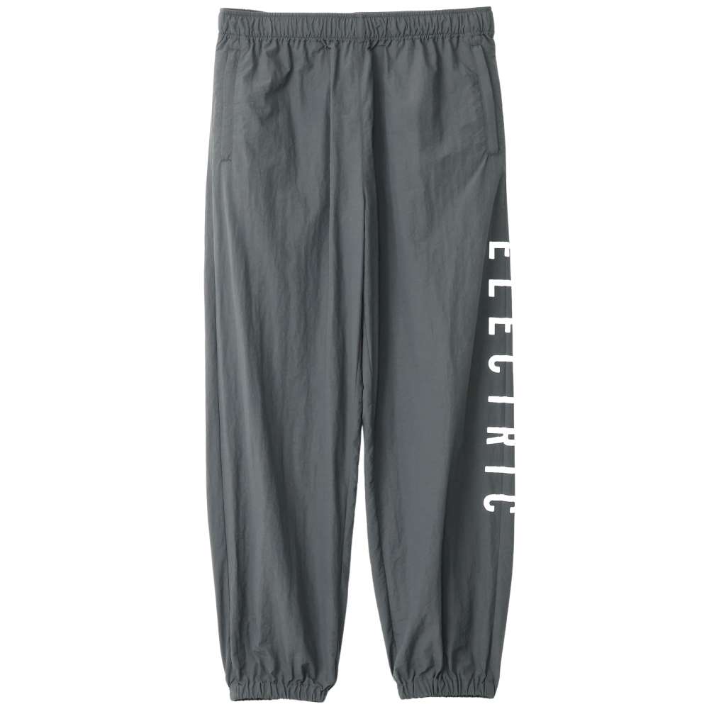 【ELECTRIC】NYLON SHELL PANTS CHARCOAL