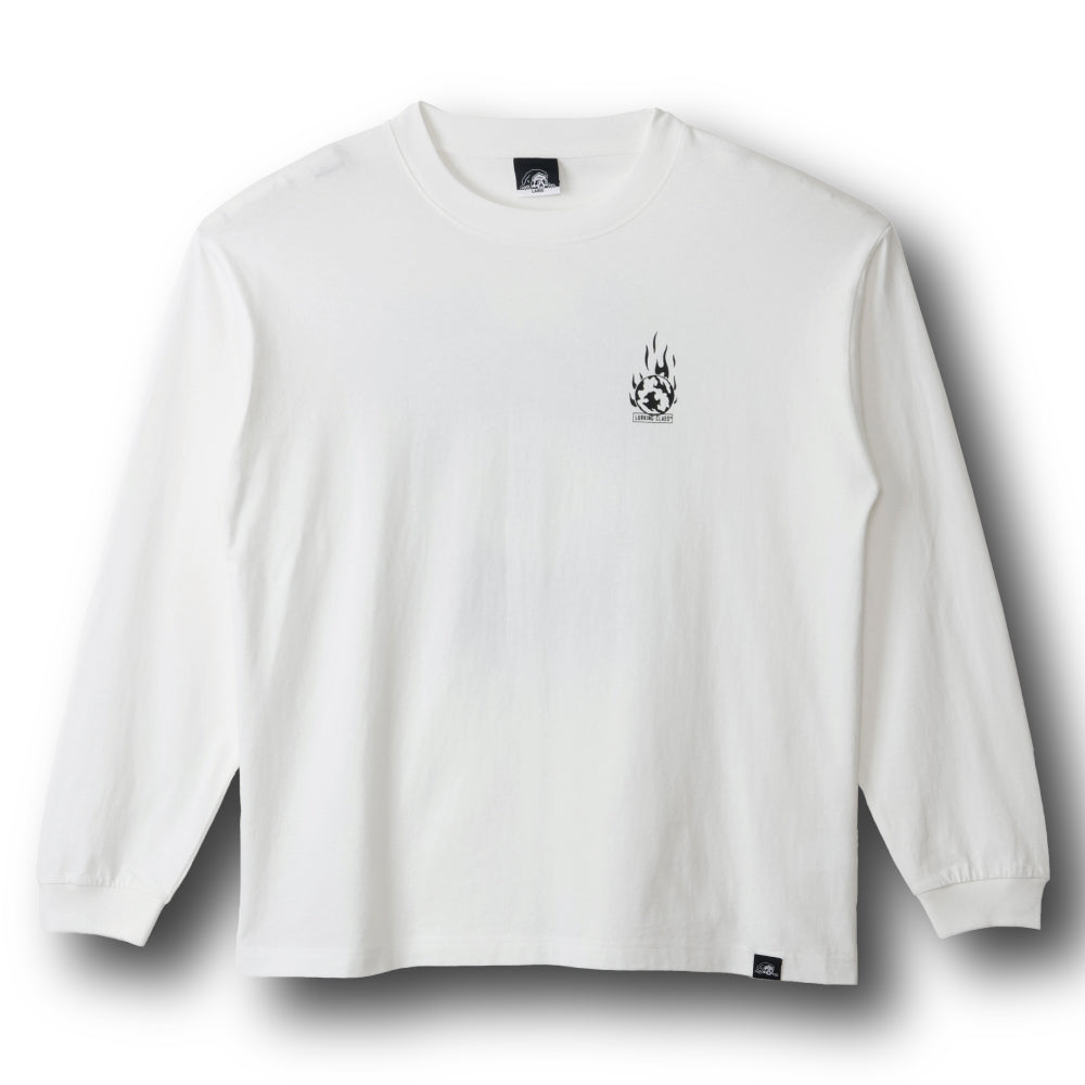 【LURKING CLASS】PARTY'S OVER L/S TEE WHITE
