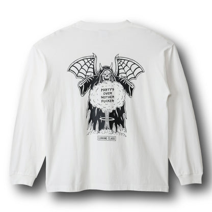 【LURKING CLASS】PARTY'S OVER L/S TEE WHITE