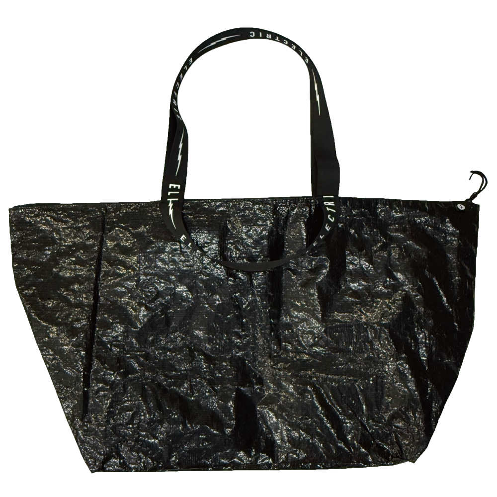 【ELECTRIC】PE TOTE BAG L BLACK