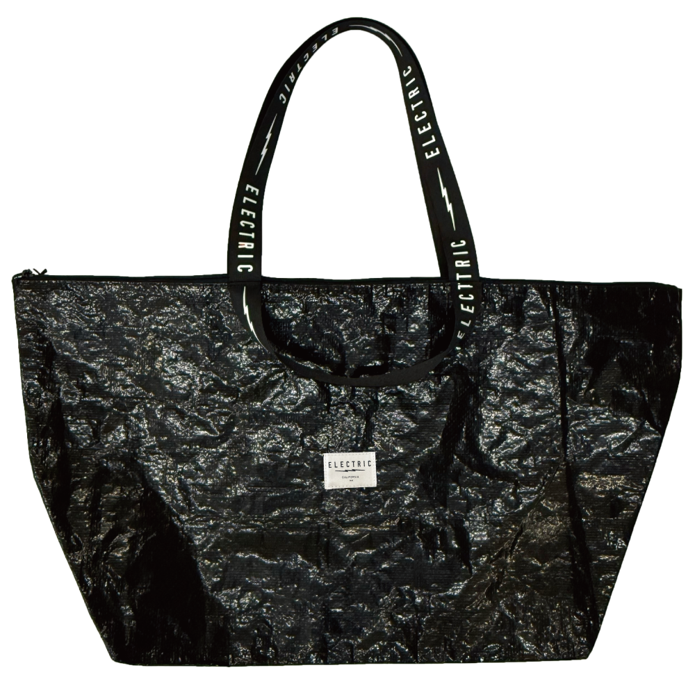 【ELECTRIC】PE TOTE BAG L BLACK
