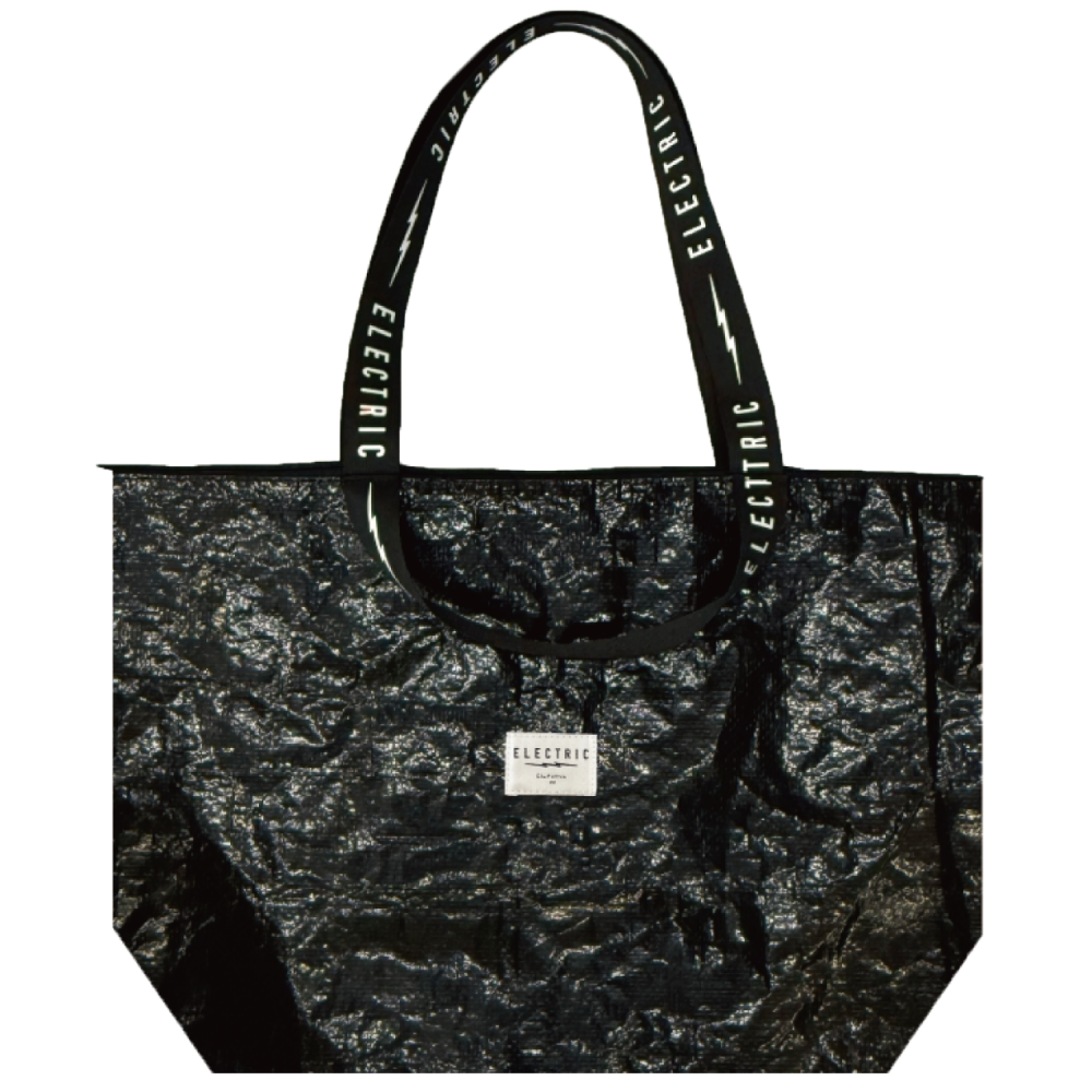 【ELECTRIC】PE TOTE BAG M BLACK