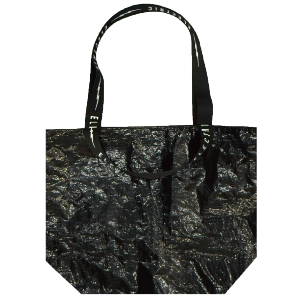 【ELECTRIC】PE TOTE BAG S BLACK