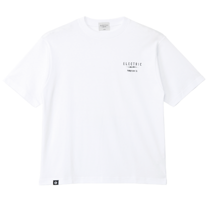 【ELECTRIC】PHOTOGRAPHER GO #2 S/S TEE(FENCE) WHITE
