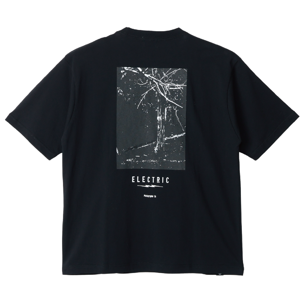 【ELECTRIC】PHOTOGRAPHER GO #4 DRY S/S TEE(TREE) BLACK