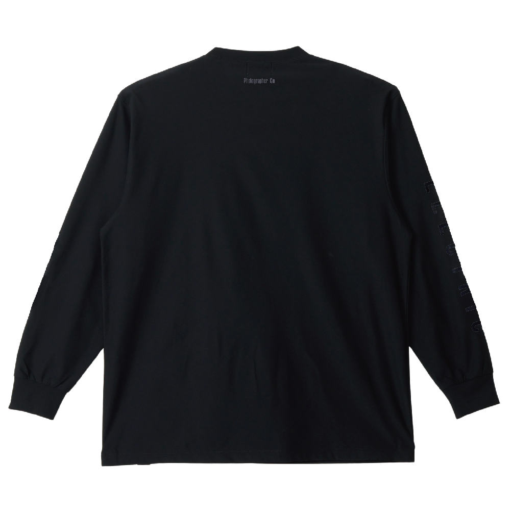 【ELECTRIC】PHOTOGRAPHER GO #5 DRY L/S TEE(PALM TREE) BLACK
