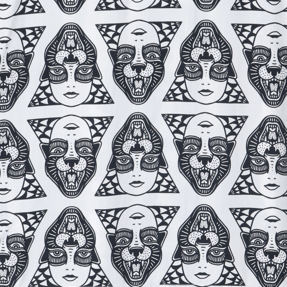 【LURKING CLASS】POWER PATTERN SHIRT WHITE