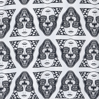 【LURKING CLASS】POWER PATTERN SHIRT WHITE