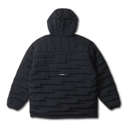 【ELECTRIC】QUILTING HALF ZIP BLACK