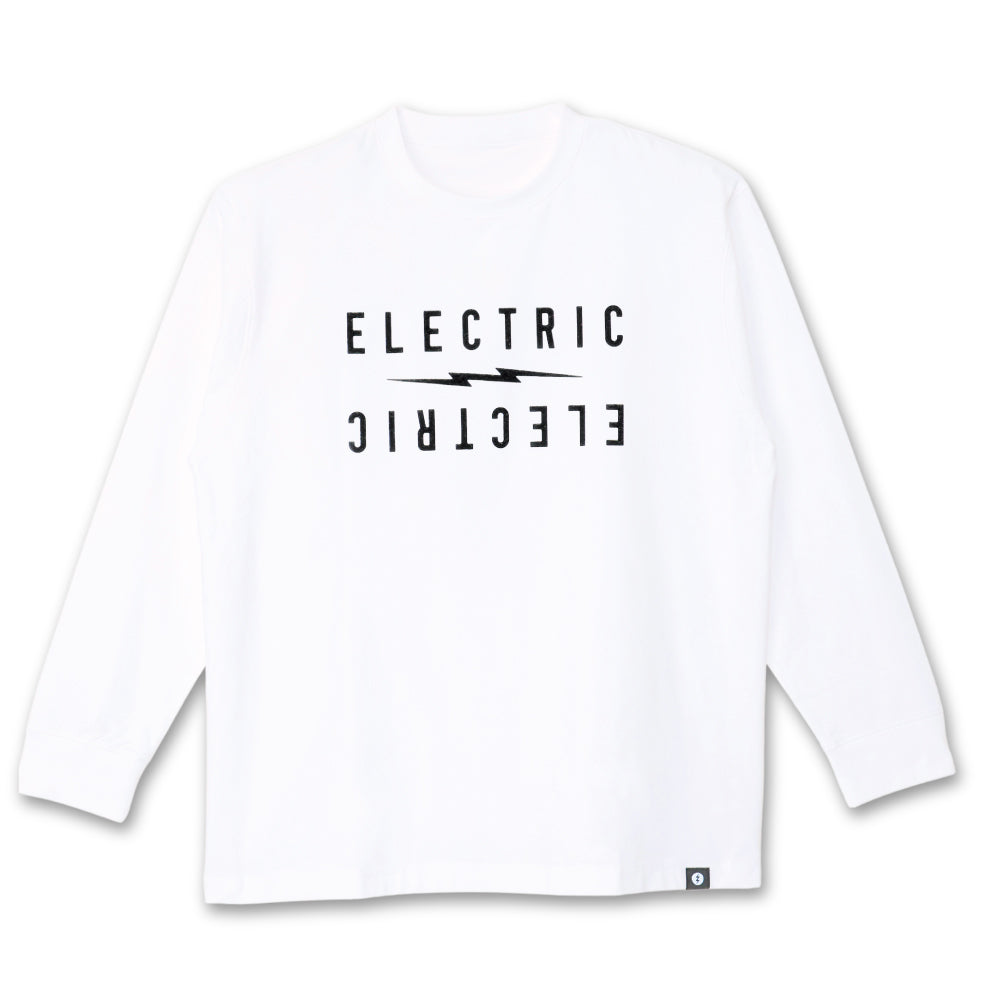 【ELECTRIC】REFLECTION DRY L/S TEE WHITE