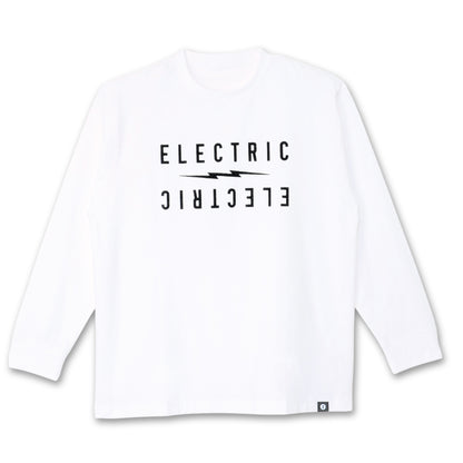 【ELECTRIC】REFLECTION DRY L/S TEE WHITE