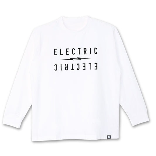 【ELECTRIC】REFLECTION DRY L/S TEE WHITE