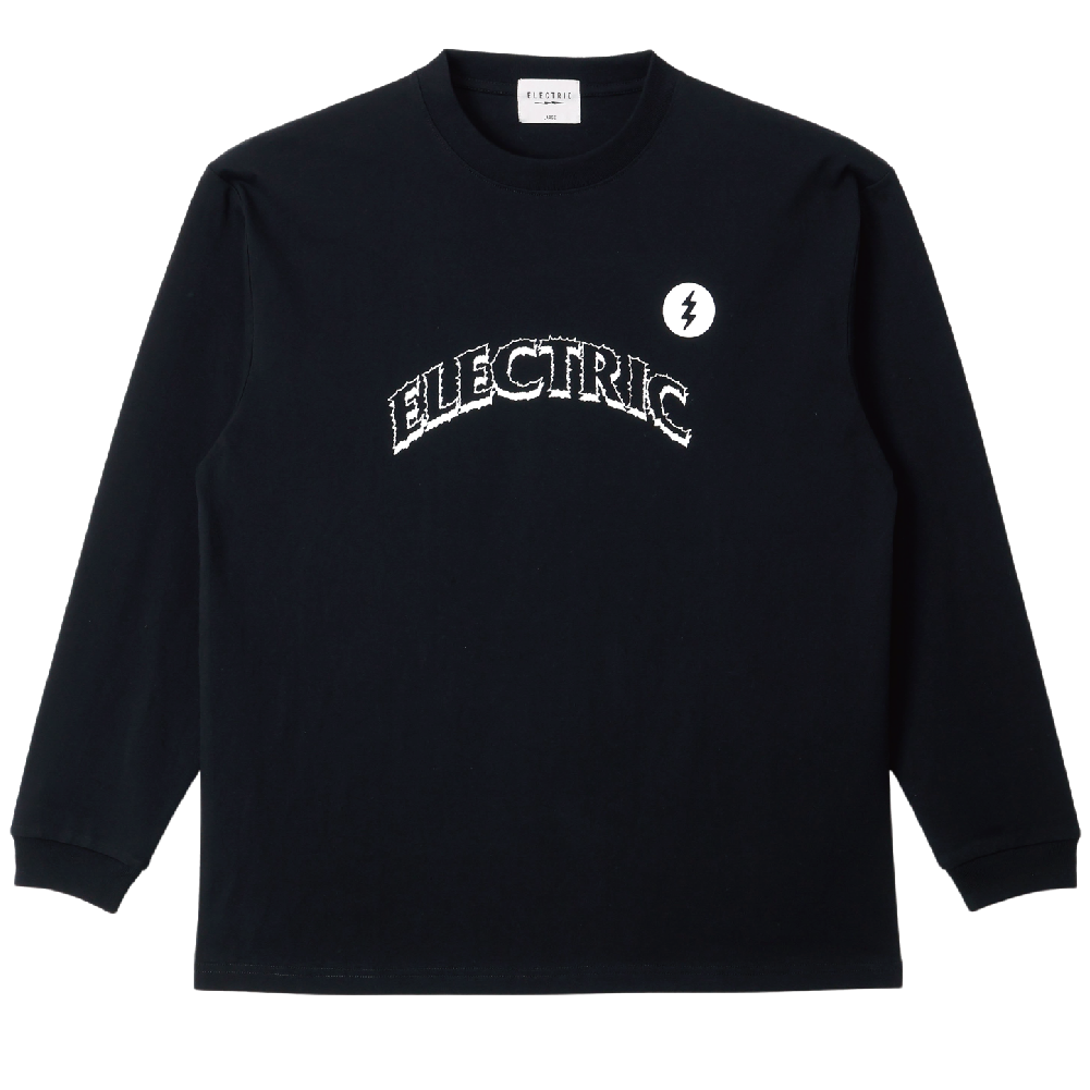 【ELECTRIC】RAIDEN LOGO L/S TEE BLACK