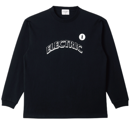 【ELECTRIC】RAIDEN LOGO L/S TEE BLACK