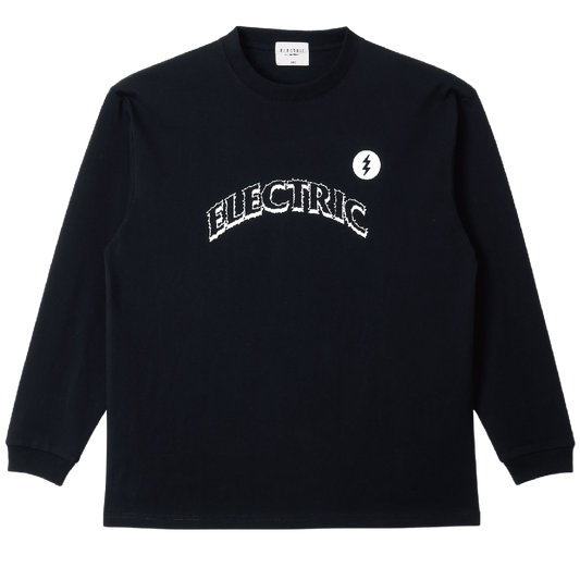 【ELECTRIC】RAIDEN LOGO L/S TEE BLACK