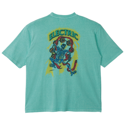 【ELECTRIC】RAIDEN LOGO S/S TEE PIGMENT MINT