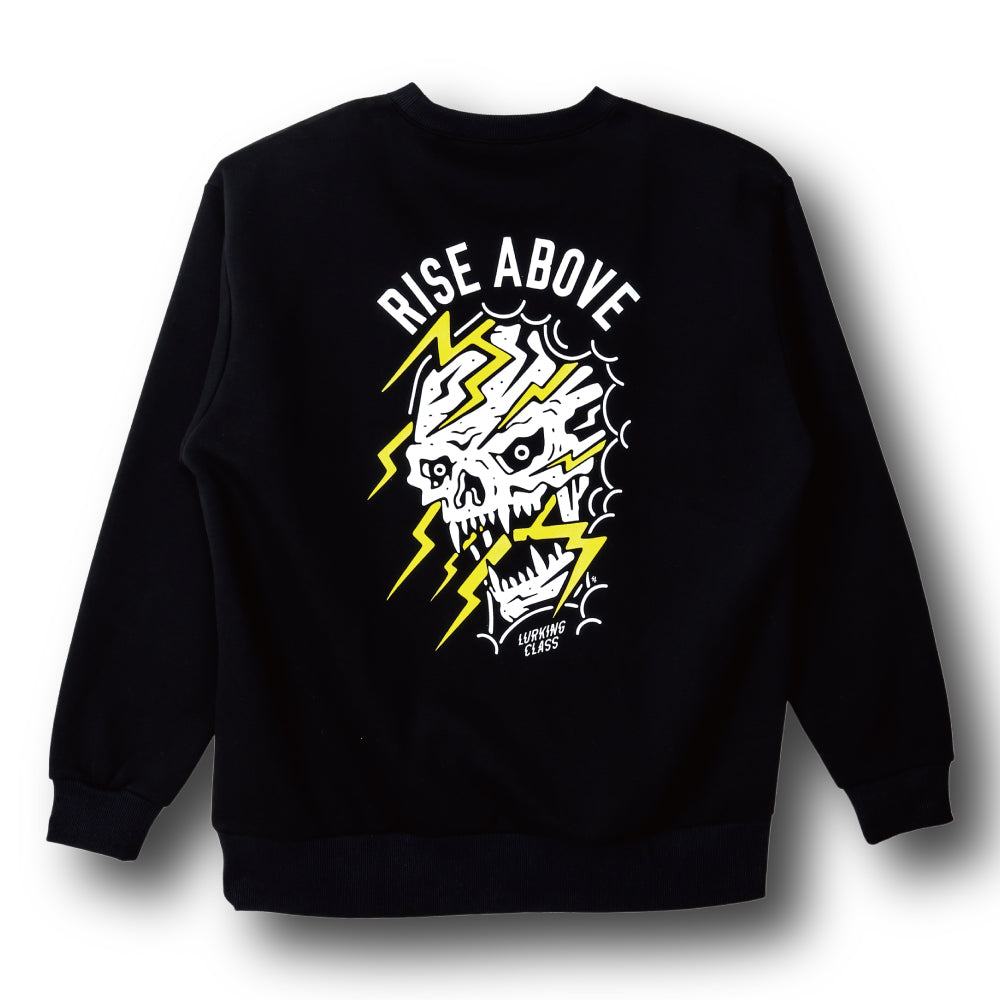 【LURKING CLASS】RISE ABOVE CREW BLACK